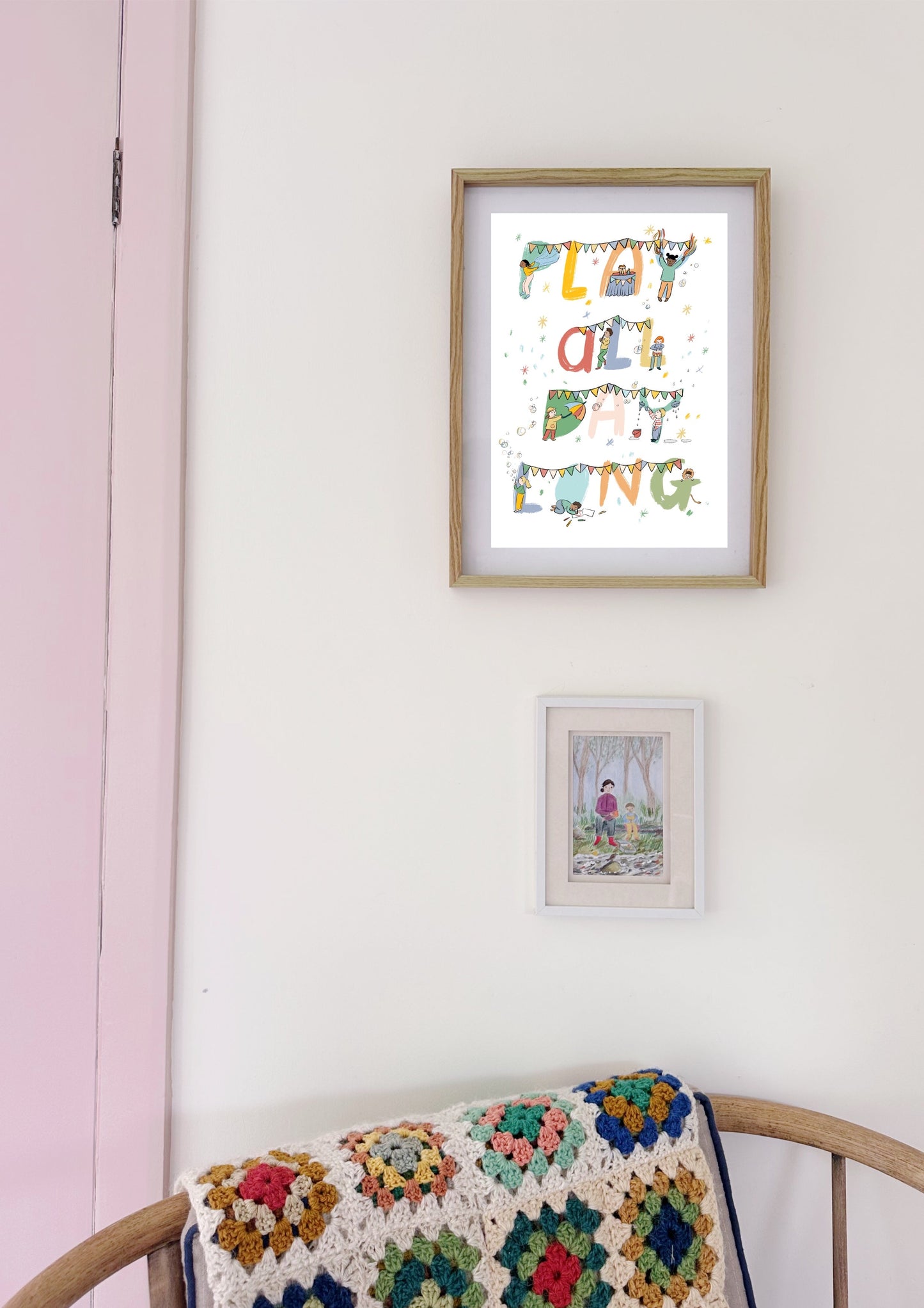 Play All Day Long A4 Print