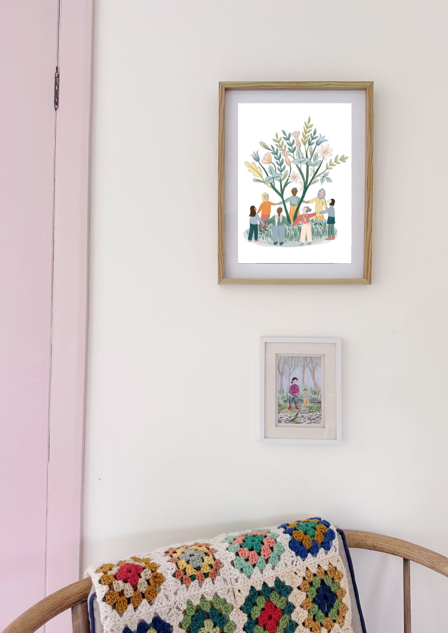 Here We Are Together A4 Print