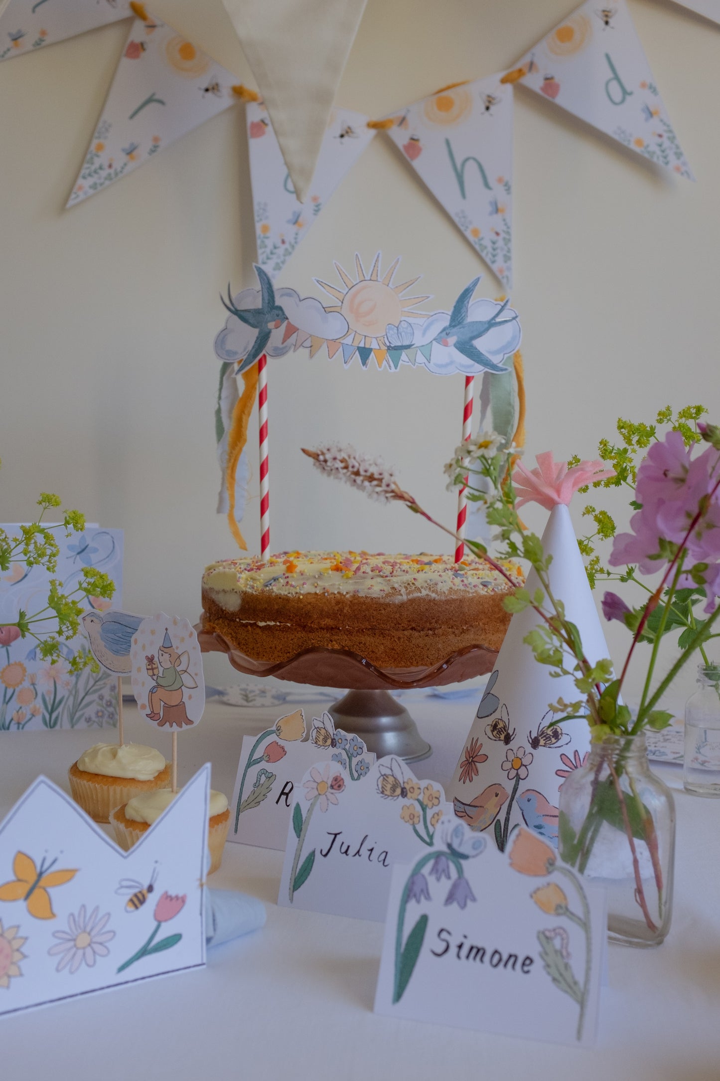 Birthday Pack - Butterflies and Bumblebees