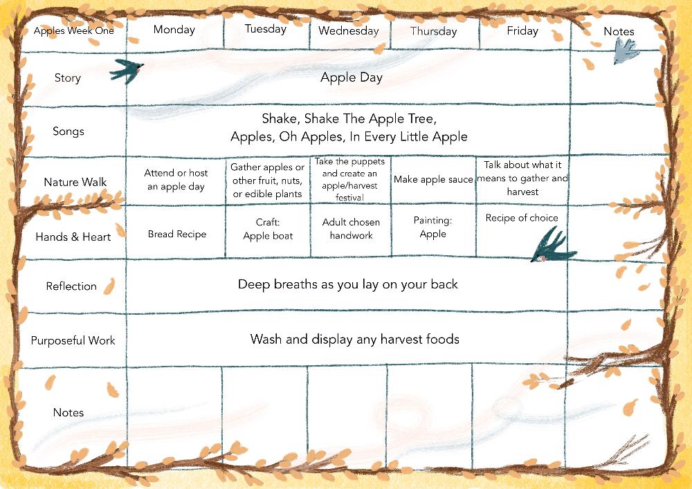 Free Week Of Autumn Rhythm - Apples