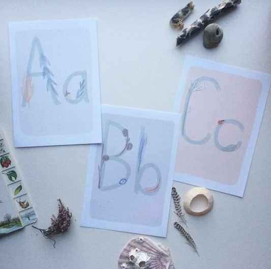 Nature Alphabet Cards